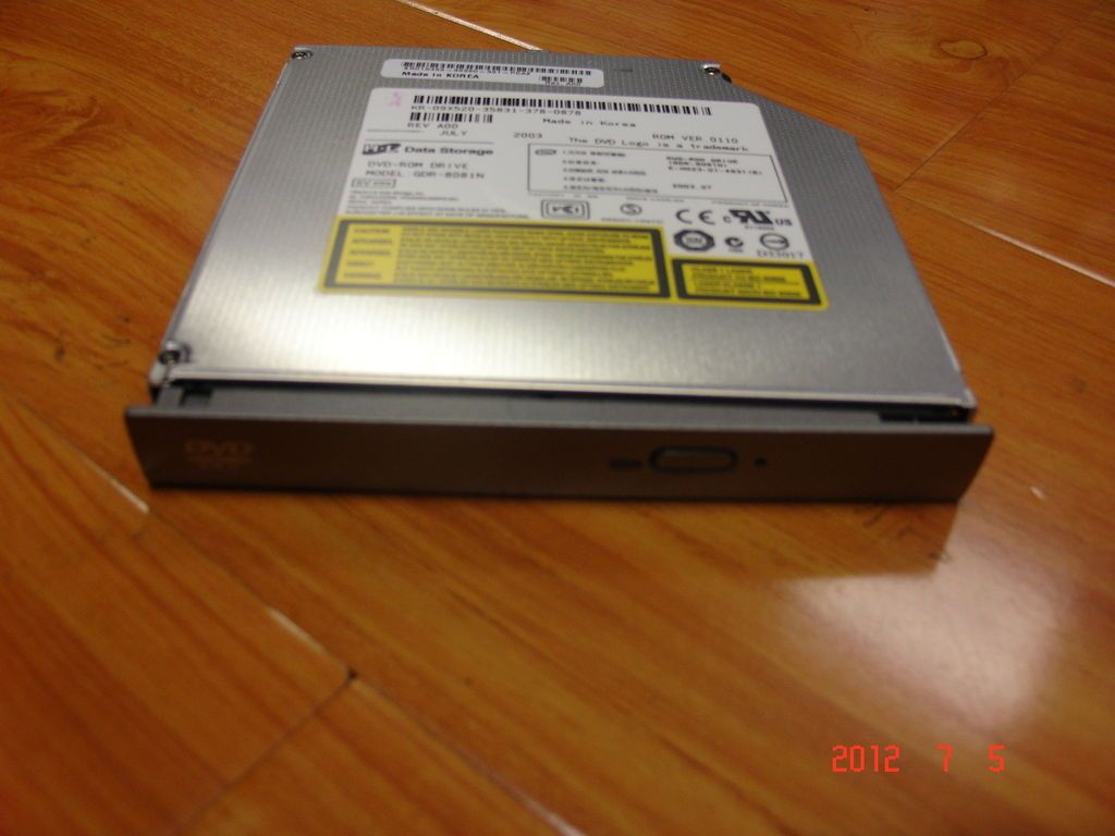 USED Genuine HP Pavilion DV6000 DVDRW CDRW AD 7560A 448004 001