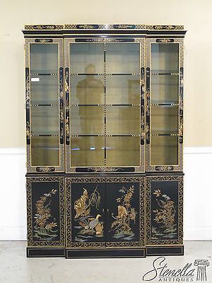 19860 DREXEL Chinosorie Paint Decorated China Cabinet