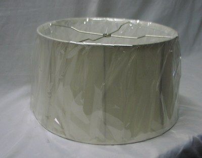 Fabric Drum Lamp shade 18 Dia Tan Color