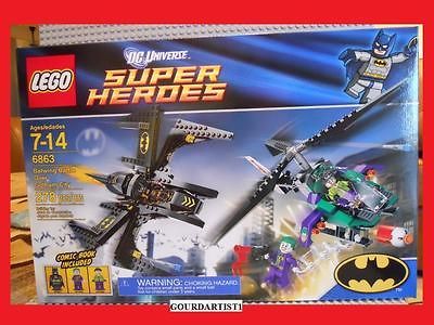 SUPER HEROES BATWING BATTLE OVER GOTHAM CITY NEW 6863 THE JOKER BATMAN