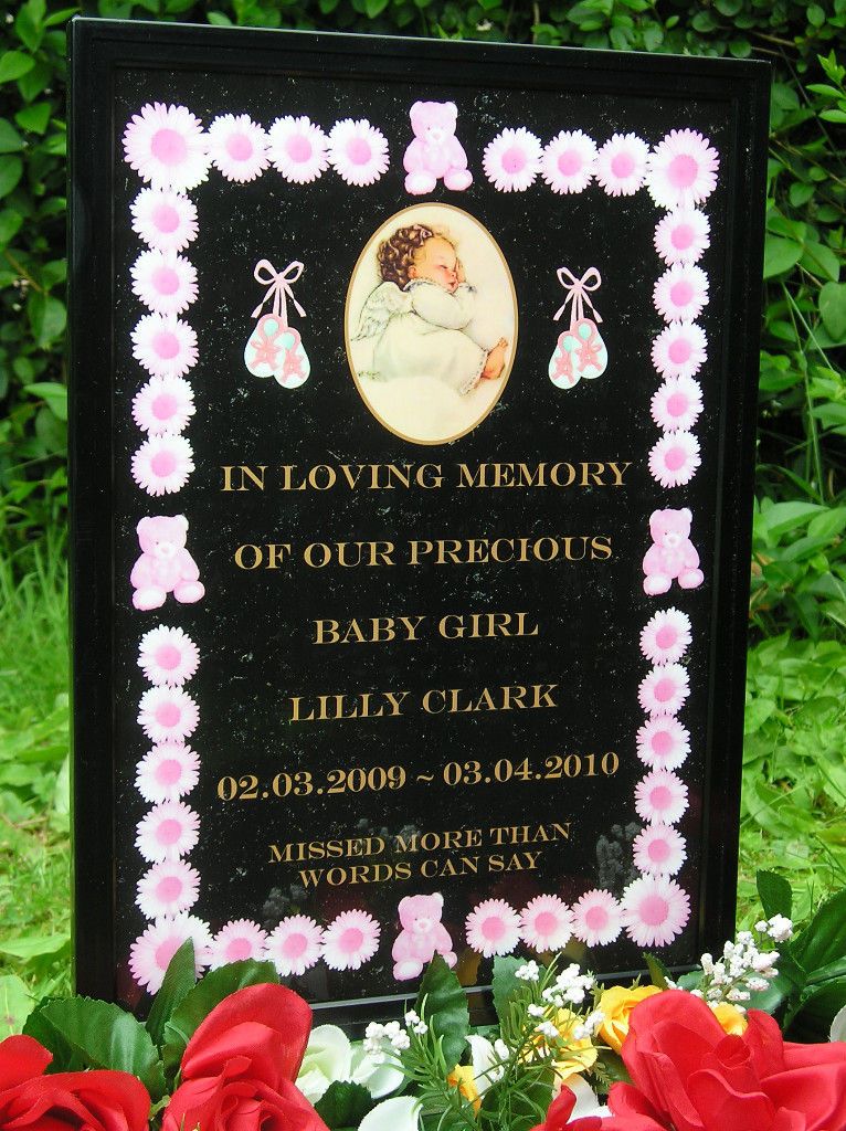 TEMPORARY HEADSTONE / BABY GIRL