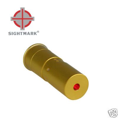 BRAND NEW SIGHTMARK 12 GAUGE SHOTGUN CARTRIDGE BRASS LASER BORESIGHTER