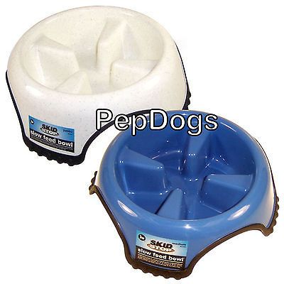 JW SLOW FEED NO SKID Dog BOWL LARGE   Stop Fast Eating