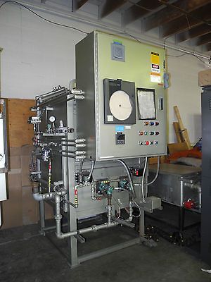 NICE Lindberg Gas Fired Heat Treat Furnace w/ Quench Tank & Turbo