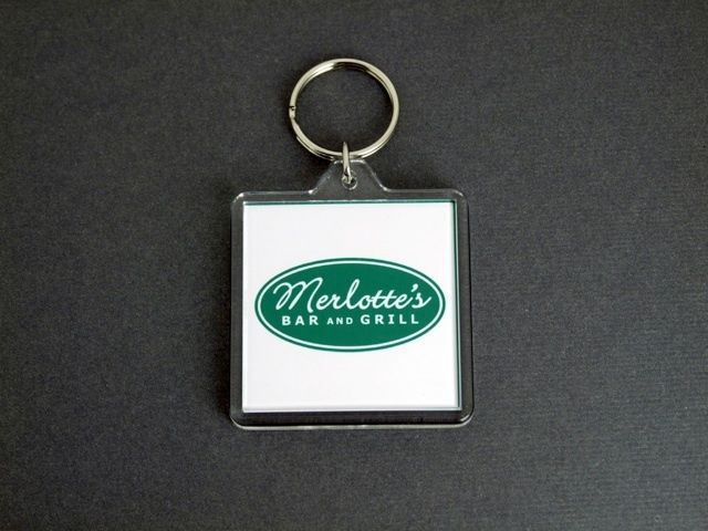 TRU BLOOD MERLOTTES BAR & GRILL KEYRING