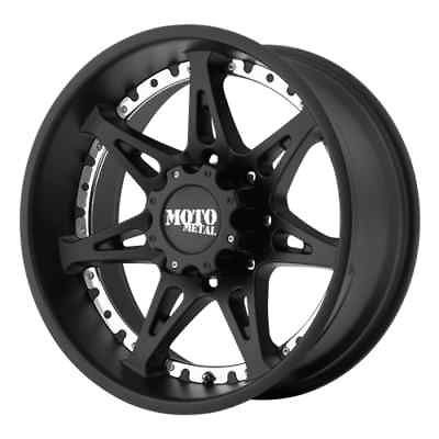 6x5.5 Black wheels rims Moto 961 Chevy Suburban Gmc Tahoe 1500 6 lug