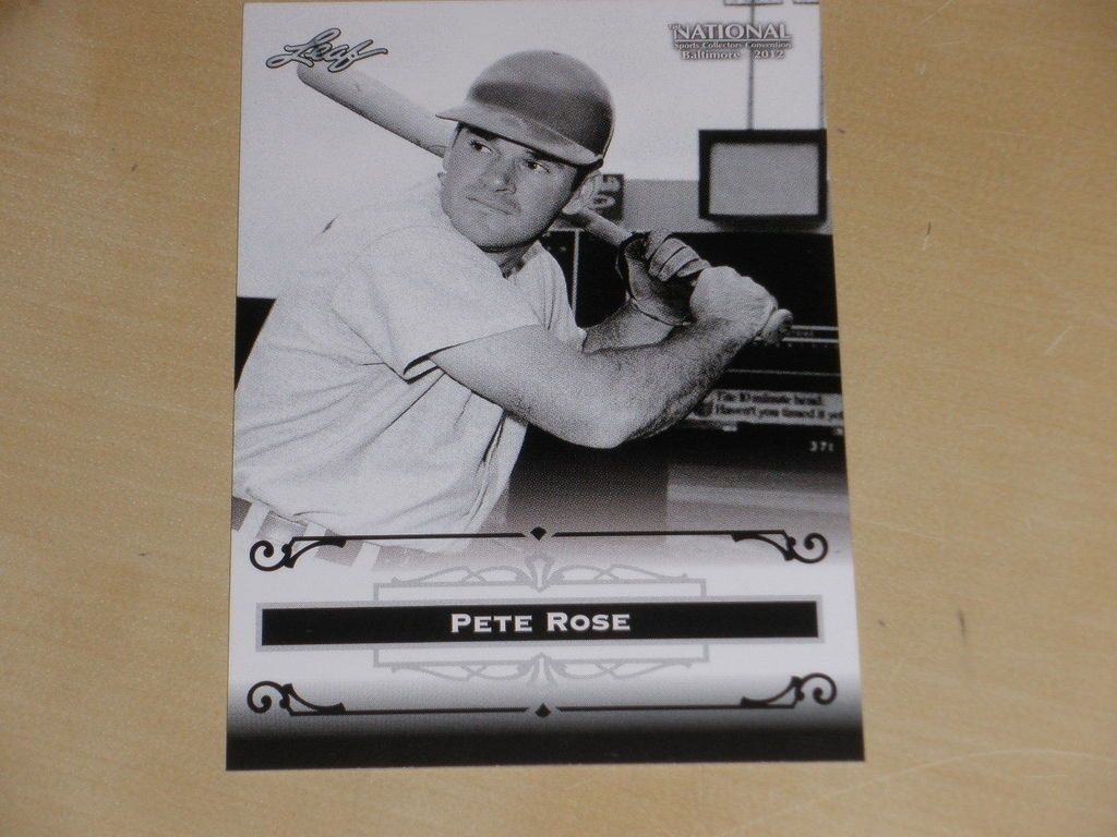 Leaf Hall of Fame National Convention EXCLUSIVE Promo PR1 Pete Rose