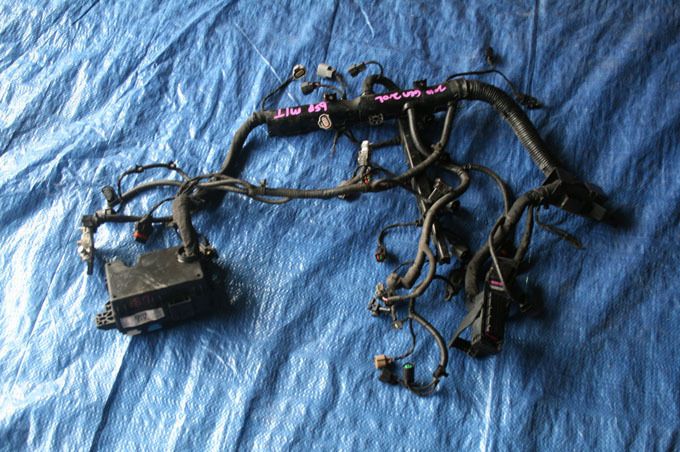 2010 HYUNDAI GENESIS COUPE 2.0T M/T ENGINE WIRING HARNESS FUSEBOX GC