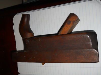 RARE ANTIQUE SIGNED GERMAN J. FLEISCHER WOOD PLANER TOOL NICE