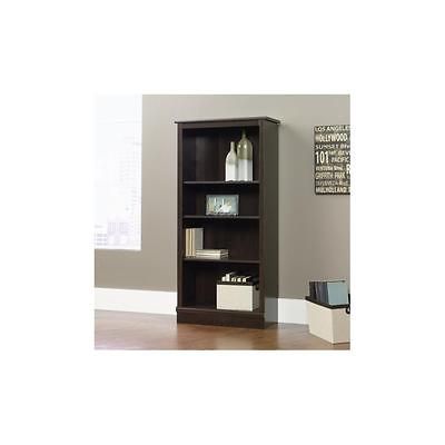 Sauder 4 Shelf Bookcase Cinnamon Cherry