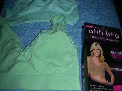 Rhonda Ah bra Green Blue Beige L XL