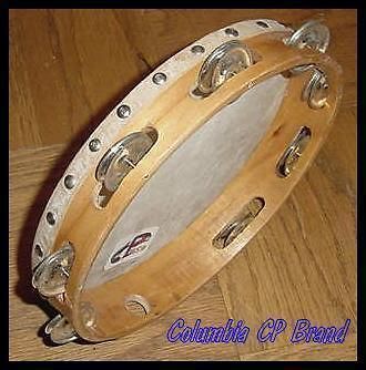 NEW Church TAMBOURINES 10 Inches Single Row Jingles Goat Skin Heads