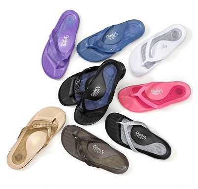 Tony Little Cheeks Healthy Lifestyle Sandal Fashion 2 pack   size 9