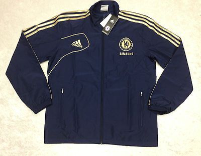 BRAND NEW MENS ADIDAS CHELSEA CFC PRESENTATION SUIT JACKET FULL ZIP