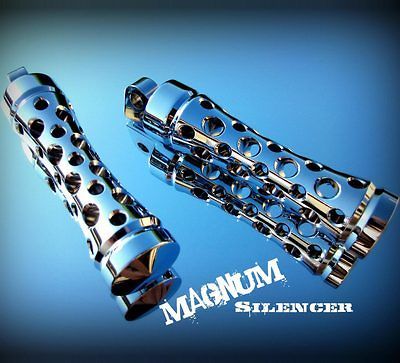 custom harley motorcycle parts footpegs chrome bagger expedited