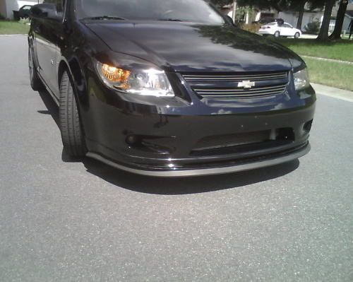 Cobalt Universal Front Lip Splitter Chin Spoiler Trim