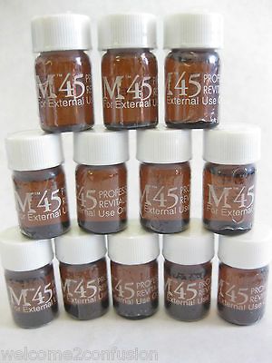 12 Professional M45 REVITALIZING PEEL 2.5 ml each   SEALED