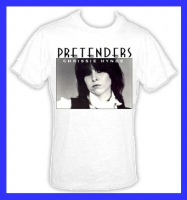 THE PRETENDERS CHRISSIE HYNDE T SHIRT NEW MEDIUM