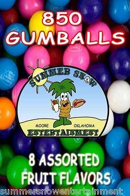 850 DOUBLE BUBBLE 1 INCH GUMBALLS BULK VENDING GUM