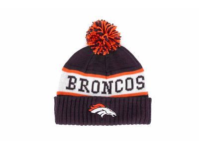 Newly listed DENVER BRONCOS SIDELINE LATERAL RETRO POM POM NFL BEANIE