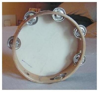 Church TAMBOURINES Size 8 Inch CP Brand New Single Row