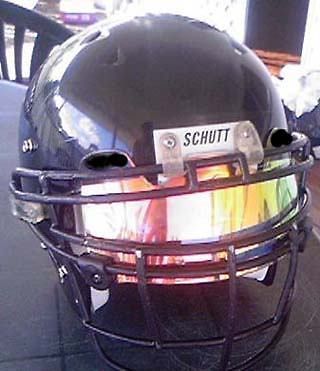 Iridium Football Eyeshield Visor INSERT for Oakley