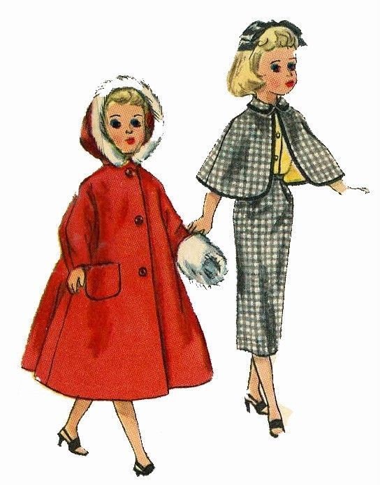 Doll Clothes PATTERN 18 Sweet Sue Toni Missy Jr Miss Revlon Cissy