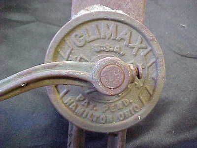 VINTAGE CLIMAX CHEESE GRINDER HAMILTON OHIO L@@K