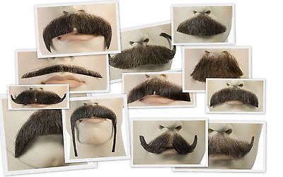 Deluxe Human Hair Costume Moustache