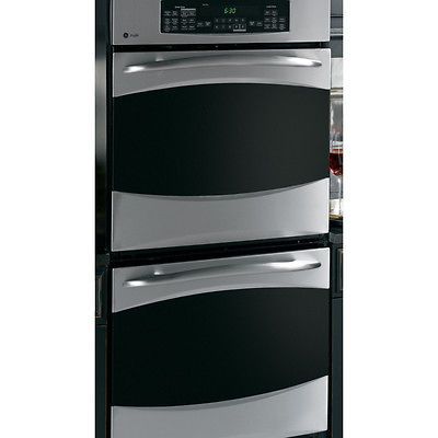 GE Profile 27 Convection Double Electric Wall Oven Stainless Steel