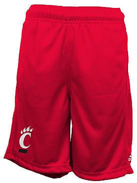 New Adidas Cincinatti Bearcats Boys Climalite Shorts Style R 4892Q