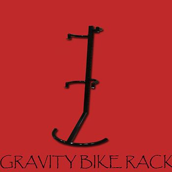 Bike Gravity Freestanding Bike Stand Bicycle Indoor Rack Cycle Storage