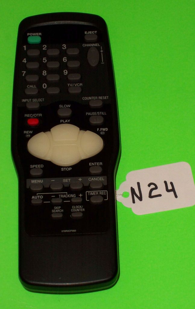 EMERSON 076R0CF050 TV / VCR COMBO REMOTE CONTROL TESTED