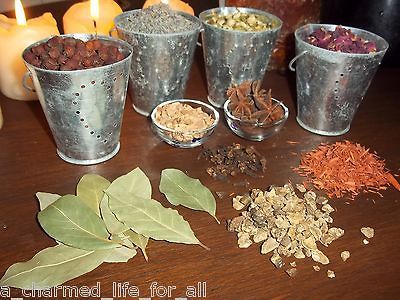 MAGICAL HERBS ~ Witches Set of 30 HERBS ~ ALTAR/RITUALS/ INCENSE/PAGAN