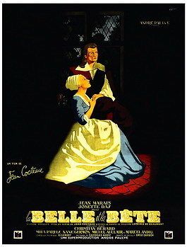 LA BELLE ET LA BETE POSTER   FRENCH ARTWORK   UNIQUE AT 