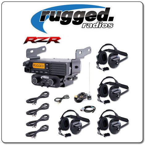 RZR Intercom and Radio Communication Package Polaris XP Side by Side