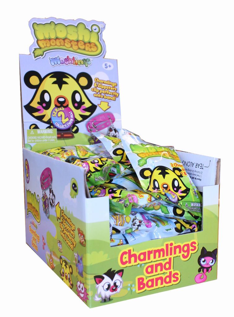 Moshi Monster Charms Charmlings Series 2   * BRAND NEW * 1 Bracelet