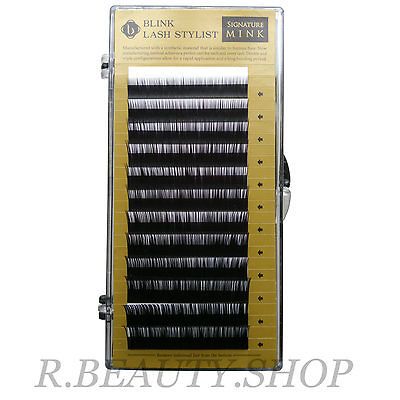 Blink Mink Lash Mixed Length J curl, B curl, C curl, D curl   Eyelash