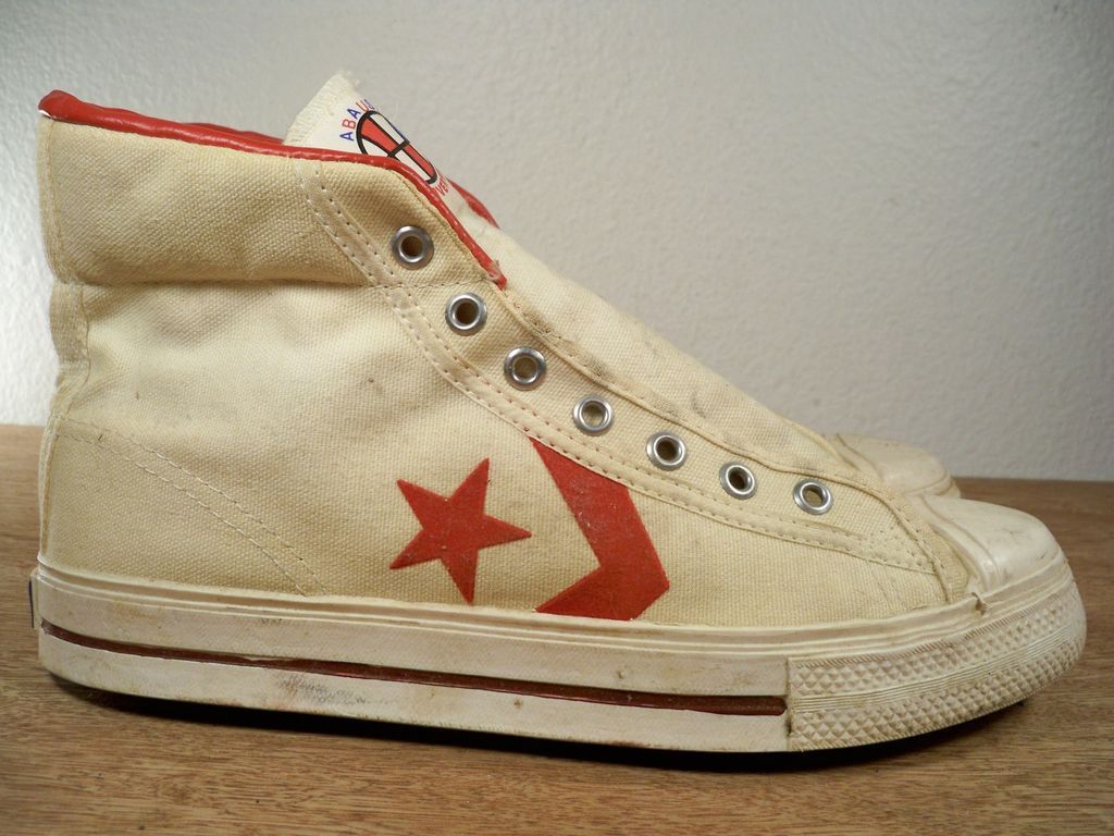 Vintage 60s CONVERSE HIGH TOP Dr Doc J ABA Basketball Mens Sneaker