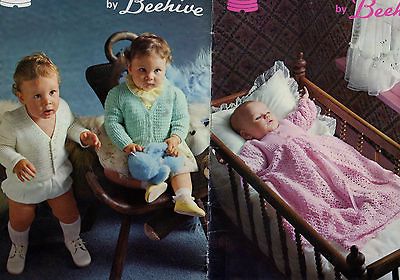 Knitting Crochet Pattern Baby Fashions Christening Dress Jacket