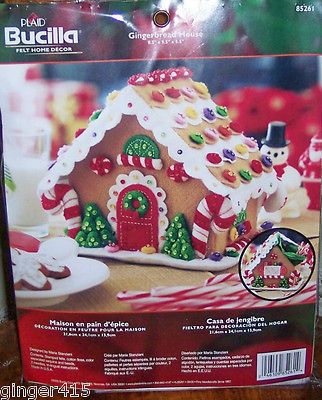 HOUSE Felt Christmas Kit Completely Sterilized RARE Cookies