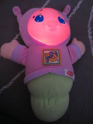 Playskool Nighttime Glow Worm Cuddle Toy   TESTED