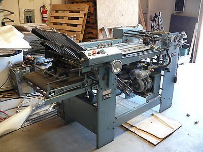 Newly listed Baumfolder 3 Par 18 x 22 Paper Folder series 500A