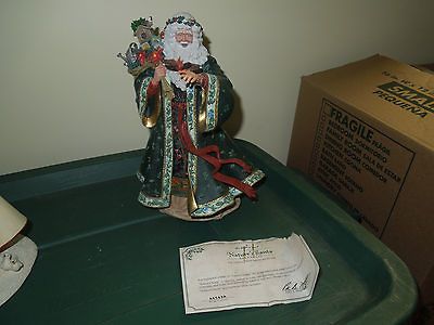 Danbury Mint Natures Santa collectable figurine 10 w/coa AMAZING~