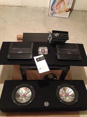 Pair of Kicker 07CVR124 VR Series 12 1600W DVC 4 Ohm Cvr Car