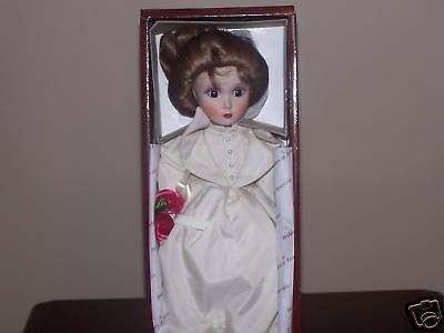 DANBURY MINT A GIBSON GIRL BRIDES OF AMERICA CATHERINE DOLL