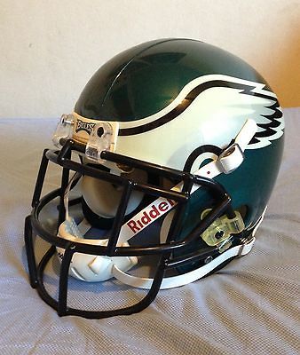 PHILADELPHIA EAGLES LESEAN MCCOY 29 HELMET FULL SIZE DELUXE RIDDELL