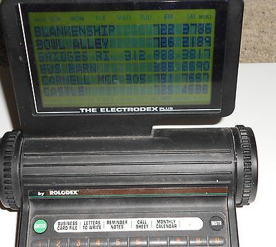 Plus Vintage 64K Electronic Multi Function Vintage Organizer