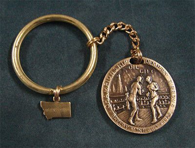 SHELBY MONTANA DEMPSEY CHAMPIONSHIP TOKEN KEYCHAIN