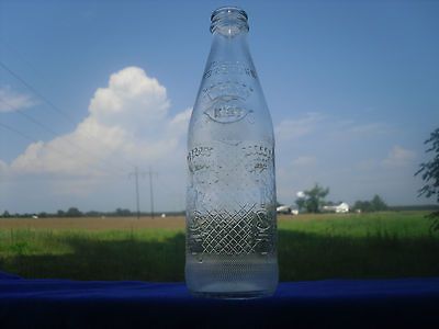 Rare Kist Bottle 1960s embossed diamond crown vintage no deposit soda